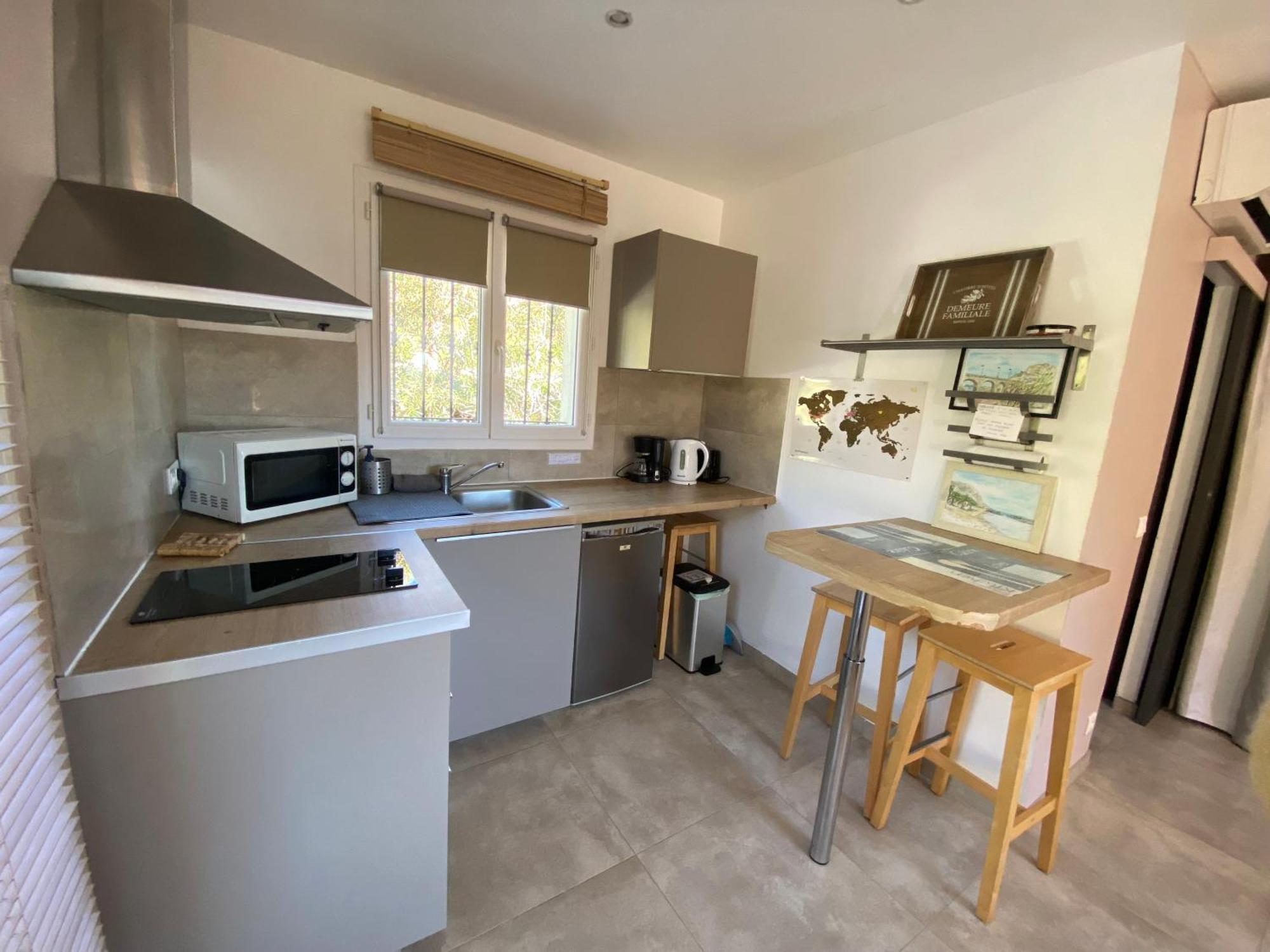 Studio Pied Village Eze - Dans Villa Recente - Parking Gratuit 外观 照片
