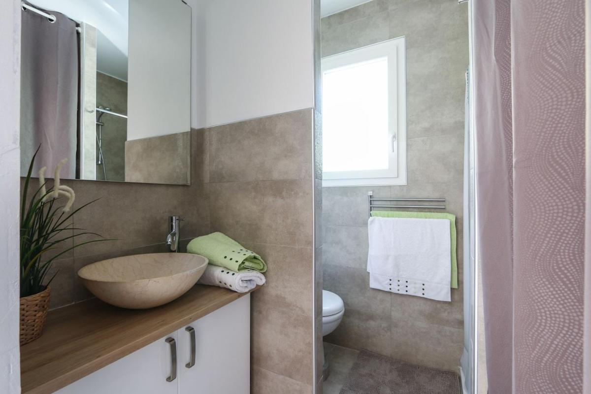 Studio Pied Village Eze - Dans Villa Recente - Parking Gratuit 外观 照片